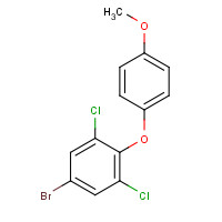 55814-63-6 5-bromo-1,3-dichloro-2-(4-methoxyphenoxy)benzene chemical structure