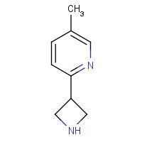 1260868-49-2 2-(azetidin-3-yl)-5-methylpyridine chemical structure
