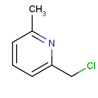 3099-29-4 2-(chloromethyl)-6-methylpyridine chemical structure
