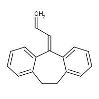 24755-73-5 11-prop-2-enylidene-5,6-dihydrodibenzo[2,1-b:2',1'-f][7]annulene chemical structure