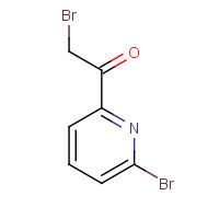 142978-11-8 2-bromo-1-(6-bromopyridin-2-yl)ethanone chemical structure