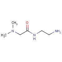 956289-68-2 N-(2-aminoethyl)-2-(dimethylamino)acetamide chemical structure