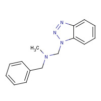 57684-27-2 N-(benzotriazol-1-ylmethyl)-N-methyl-1-phenylmethanamine chemical structure