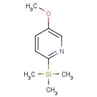 139585-64-1 (5-methoxypyridin-2-yl)-trimethylsilane chemical structure