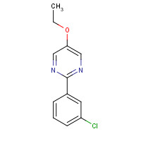 1314390-98-1 2-(3-chlorophenyl)-5-ethoxypyrimidine chemical structure