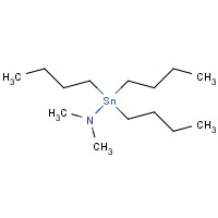 1067-24-9 N-methyl-N-tributylstannylmethanamine chemical structure