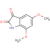 76159-92-7 5,7-dimethoxy-1H-indole-2,3-dione chemical structure