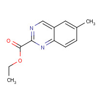 1159976-37-0 ethyl 6-methylquinazoline-2-carboxylate chemical structure