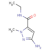 1325147-94-1 5-amino-N-ethyl-2-methylpyrazole-3-carboxamide chemical structure