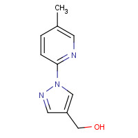 1439822-99-7 [1-(5-methylpyridin-2-yl)pyrazol-4-yl]methanol chemical structure