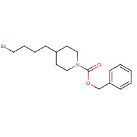 566905-90-6 benzyl 4-(4-bromobutyl)piperidine-1-carboxylate chemical structure
