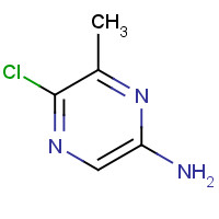 453548-87-3 5-chloro-6-methylpyrazin-2-amine chemical structure