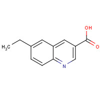 948289-98-3 6-ethylquinoline-3-carboxylic acid chemical structure