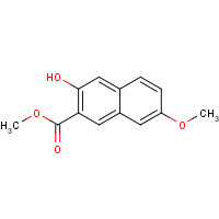 10155-37-0 methyl 3-hydroxy-7-methoxynaphthalene-2-carboxylate chemical structure
