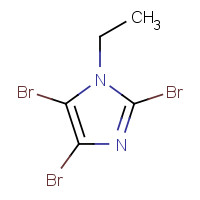 31250-75-6 2,4,5-tribromo-1-ethylimidazole chemical structure