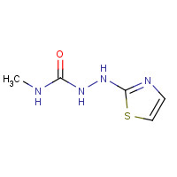 56742-25-7 1-methyl-3-(1,3-thiazol-2-ylamino)urea chemical structure