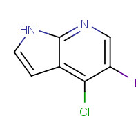 1015610-31-7 4-chloro-5-iodo-1H-pyrrolo[2,3-b]pyridine chemical structure