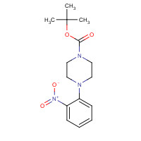170017-73-9 tert-butyl 4-(2-nitrophenyl)piperazine-1-carboxylate chemical structure