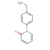 444002-97-5 1-[4-(aminomethyl)phenyl]pyridin-2-one chemical structure