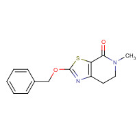 1312414-44-0 5-methyl-2-phenylmethoxy-6,7-dihydro-[1,3]thiazolo[5,4-c]pyridin-4-one chemical structure
