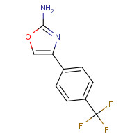 859721-53-2 4-[4-(trifluoromethyl)phenyl]-1,3-oxazol-2-amine chemical structure