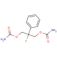 726-99-8 (3-carbamoyloxy-2-fluoro-2-phenylpropyl) carbamate chemical structure
