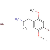 53581-53-6 1-(4-bromo-2,5-dimethoxyphenyl)propan-2-amine;hydrobromide chemical structure
