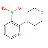 1218790-86-3 (2-morpholin-4-ylpyridin-3-yl)boronic acid chemical structure