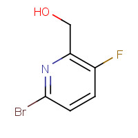 918793-01-8 (6-bromo-3-fluoropyridin-2-yl)methanol chemical structure