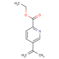 1097210-55-3 ethyl 5-prop-1-en-2-ylpyridine-2-carboxylate chemical structure