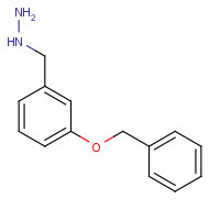 85293-13-6 (3-phenylmethoxyphenyl)methylhydrazine chemical structure