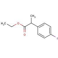 155558-21-7 ethyl 2-(4-iodophenyl)propanoate chemical structure
