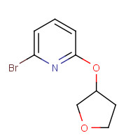 478366-27-7 2-bromo-6-(oxolan-3-yloxy)pyridine chemical structure