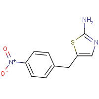318967-75-8 5-[(4-nitrophenyl)methyl]-1,3-thiazol-2-amine chemical structure