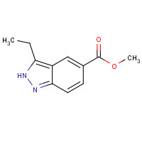 1015070-26-4 methyl 3-ethyl-2H-indazole-5-carboxylate chemical structure