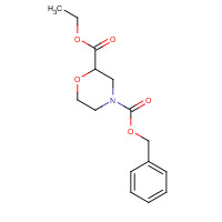 1226776-83-5 4-O-benzyl 2-O-ethyl morpholine-2,4-dicarboxylate chemical structure