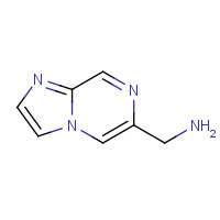 1313726-31-6 imidazo[1,2-a]pyrazin-6-ylmethanamine chemical structure