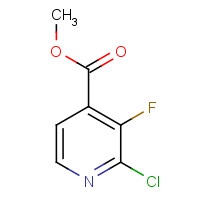 628691-95-2 methyl 2-chloro-3-fluoropyridine-4-carboxylate chemical structure