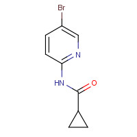 186253-84-9 N-(5-bromopyridin-2-yl)cyclopropanecarboxamide chemical structure