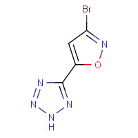 1241897-96-0 3-bromo-5-(2H-tetrazol-5-yl)-1,2-oxazole chemical structure
