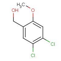 1444384-87-5 (4,5-dichloro-2-methoxyphenyl)methanol chemical structure