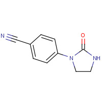 144655-81-2 4-(2-oxoimidazolidin-1-yl)benzonitrile chemical structure