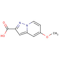 876379-71-4 5-methoxypyrazolo[1,5-a]pyridine-2-carboxylic acid chemical structure