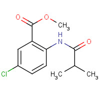 1375484-82-4 methyl 5-chloro-2-(2-methylpropanoylamino)benzoate chemical structure