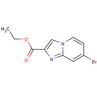 1187236-18-5 ethyl 7-bromoimidazo[1,2-a]pyridine-2-carboxylate chemical structure