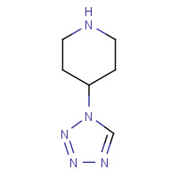 297172-23-7 4-(tetrazol-1-yl)piperidine chemical structure