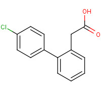 669713-87-5 2-[2-(4-chlorophenyl)phenyl]acetic acid chemical structure