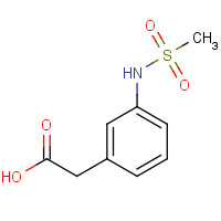 407640-21-5 2-[3-(methanesulfonamido)phenyl]acetic acid chemical structure