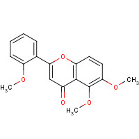 16266-97-0 5,6-dimethoxy-2-(2-methoxyphenyl)chromen-4-one chemical structure