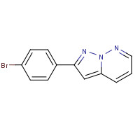 942589-99-3 2-(4-bromophenyl)pyrazolo[1,5-b]pyridazine chemical structure